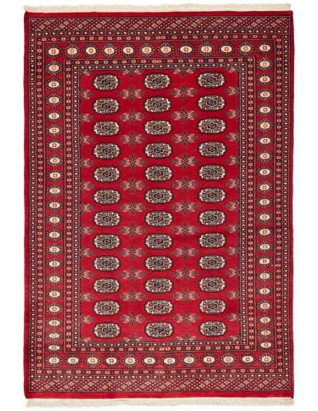Hand made rug Bukhara fine Pakistan cm.141x199