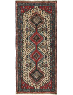 Hand made rug Yalameh Persia cm.64x144