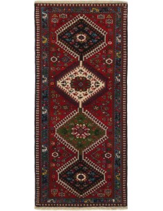 Hand made rug Yalameh Persia cm.63x156