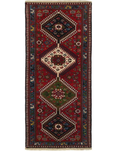 Hand made rug Yalameh Persia cm.63x156