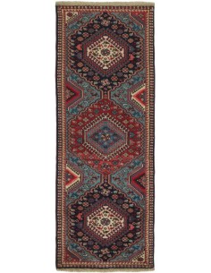 Hand made rug Yalameh Persia cm.54x157