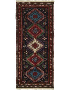 Hand made rug Yalameh Persia cm.63x150