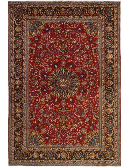 Hand made rug Mashad Persia cm.193x297