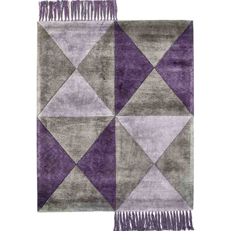 tappeto BUTTERFLY SITAP  PURPLE SETA geometrico da EUR 872.3