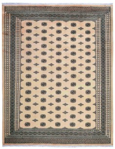 Hand made rug Bukhara fine Pakistan cm.309x392