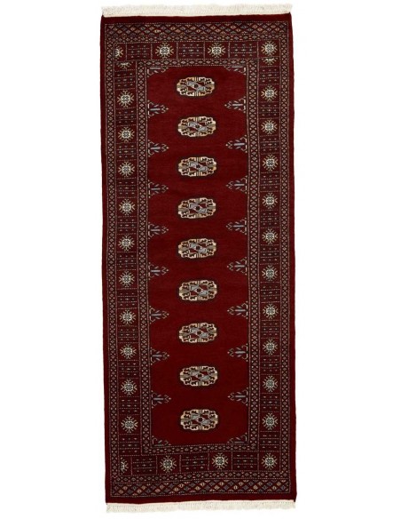 Hand made rug Bukhara fine Pakistan cm.75x199