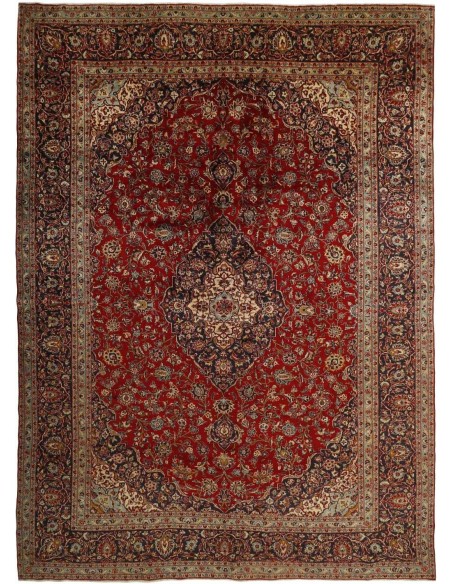 Hand made rug Keshan Persia cm.293x428
