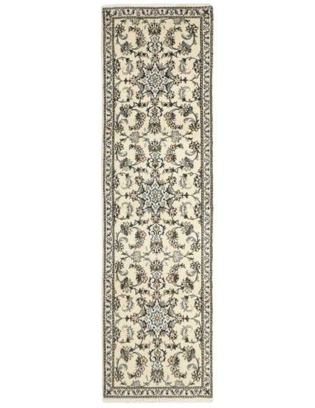 Hand made rug Nain Kashmar Persia cm.79x290