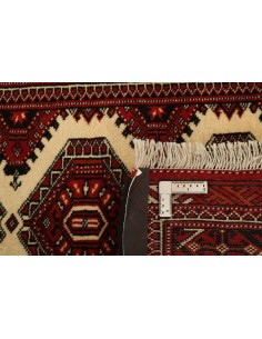 Hand made rug Torkaman Fine Persia cm.84x295 2