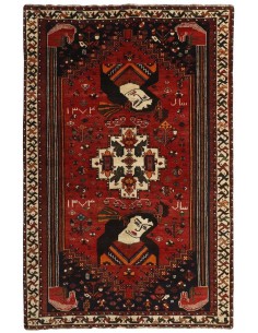 Hand made rug Kashghai Persia cm.164x254