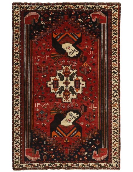 Hand made rug Kashghai Persia cm.164x254