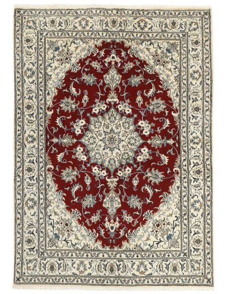 Hand made rug Nain Kashmar Persia cm.166x233