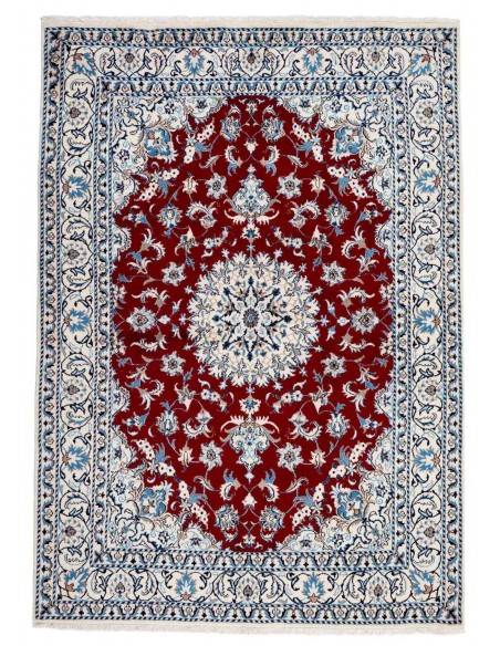 Hand made rug Nain Kashmar Persia cm.167x235
