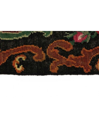 Hand made rug Rose Kilim Old Moldavia cm.182x317