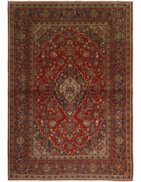 Hand made rug Keshan Persia cm.142x206