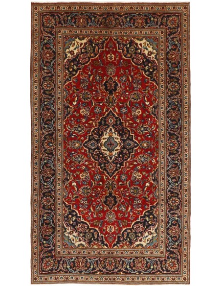 Hand made rug Keshan Persia cm.148x265