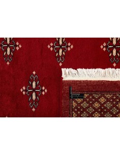 Hand made rug Bukhara fine Pakistan cm.184x281 2