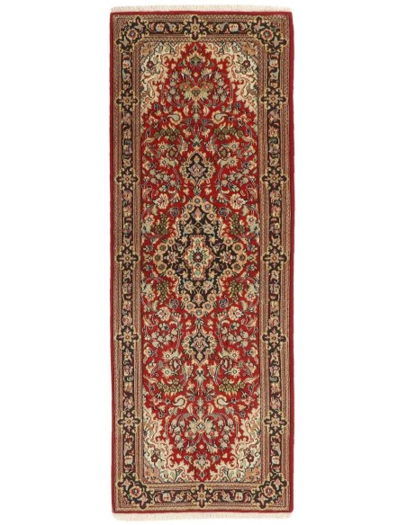 Hand made rug Ghom Persia cm.72x200