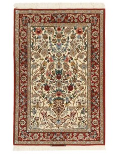 Hand made rug Isfahan Persia cm.105x161