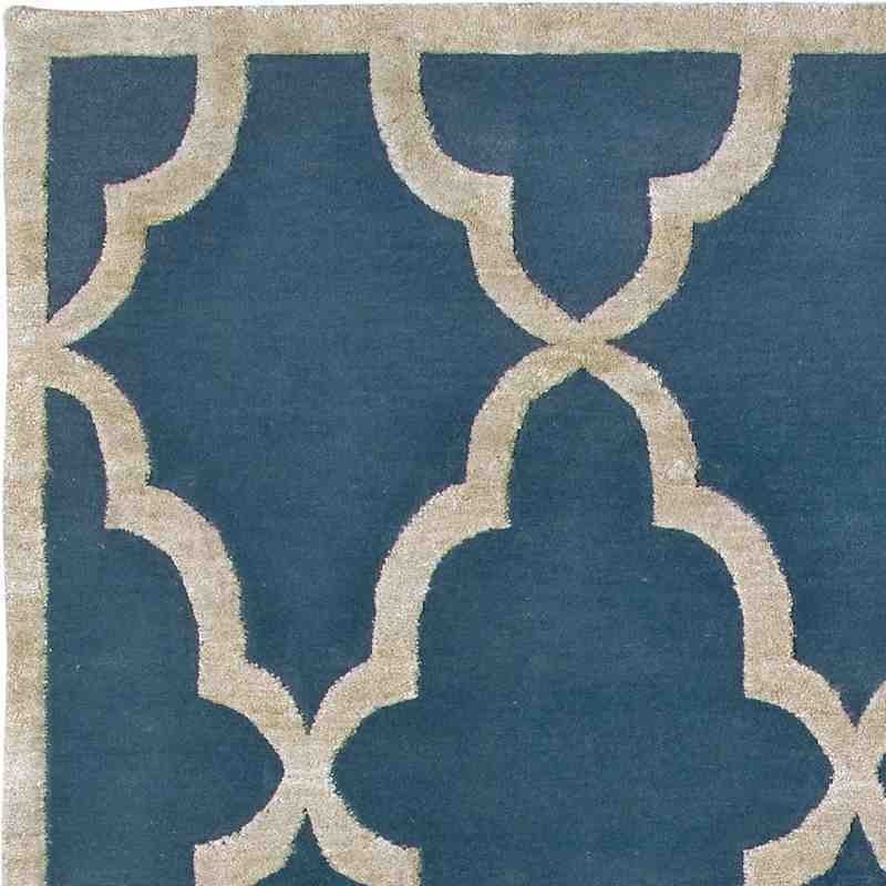tappeto CHANTAL SITAP BLUE LANA geometrico da EUR 2244.8