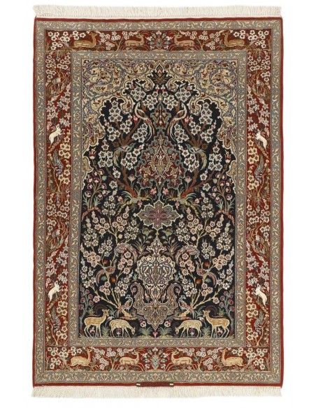 Hand made rug Isfahan Persia cm.115x183