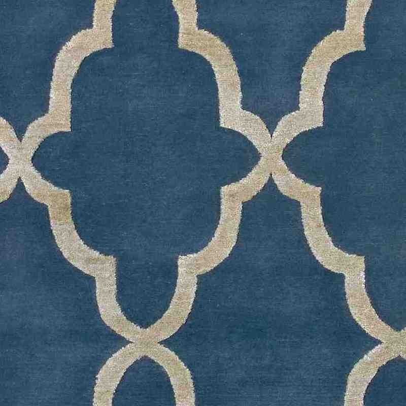 tappeto CHANTAL SITAP BLUE LANA geometrico da EUR 2244.8