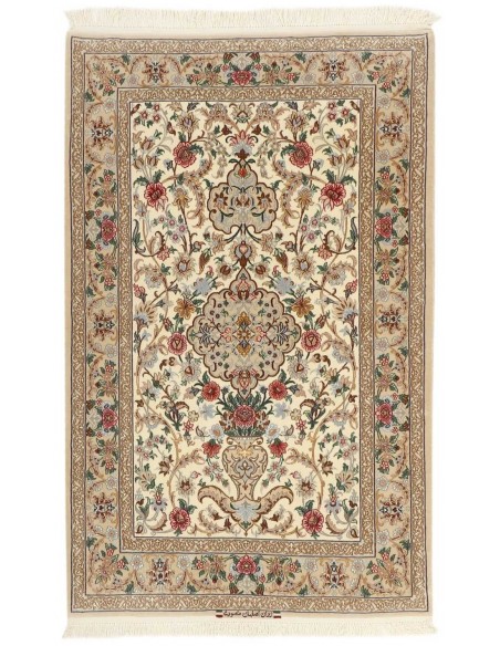 Hand made rug Isfahan Persia cm.101x161