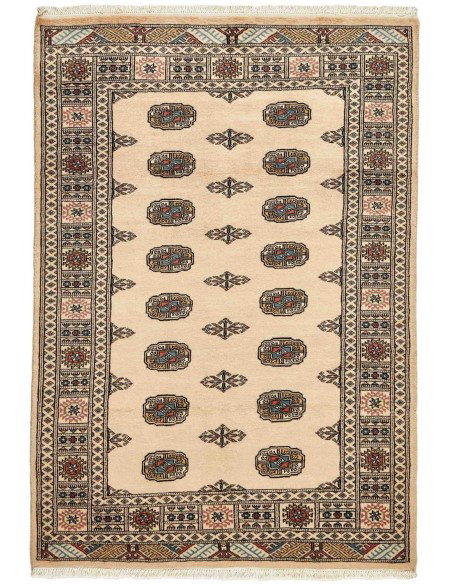 Hand made rug Bukhara fine Pakistan cm.126x184