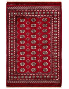 Hand made rug Bukhara fine Pakistan cm.140x211