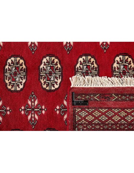 Hand made rug Bukhara fine Pakistan cm.140x211