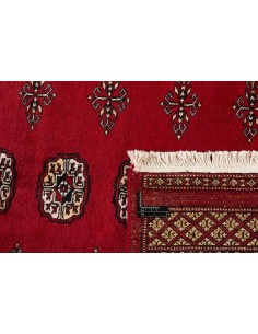 Hand made rug Bukhara fine Pakistan cm.187x283 2