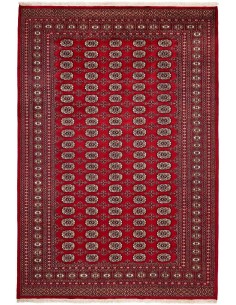 Hand made rug Bukhara fine Pakistan cm.204x301