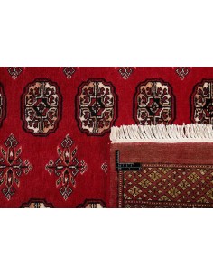 Hand made rug Bukhara fine Pakistan cm.200x325 2