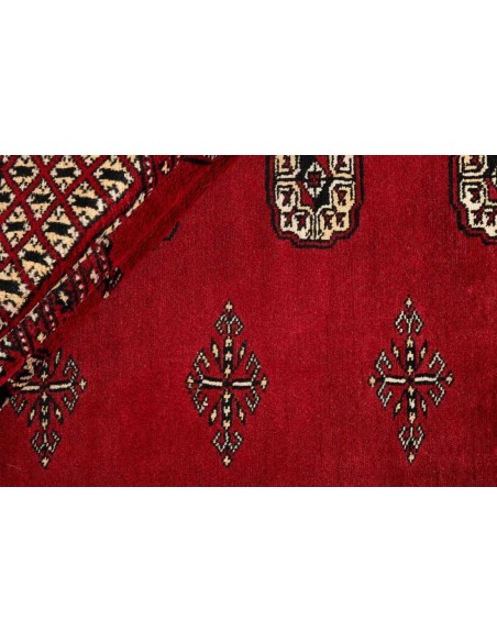 Hand made rug Bukhara fine Pakistan cm.247x303