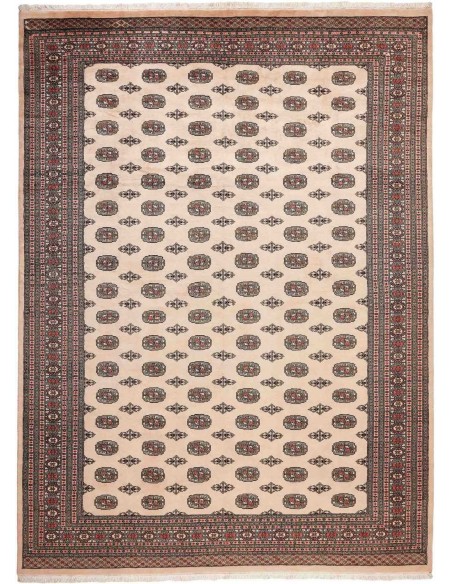 Hand made rug Bukhara fine Pakistan cm.277x380