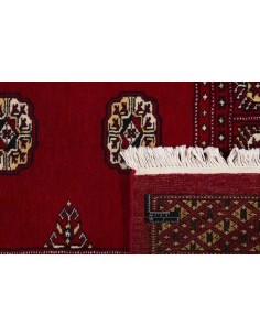 Hand made rug Bukhara fine Pakistan cm.201x203 2