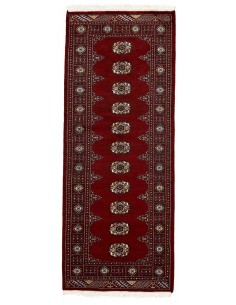 Hand made rug Bukhara fine Pakistan cm.79x197
