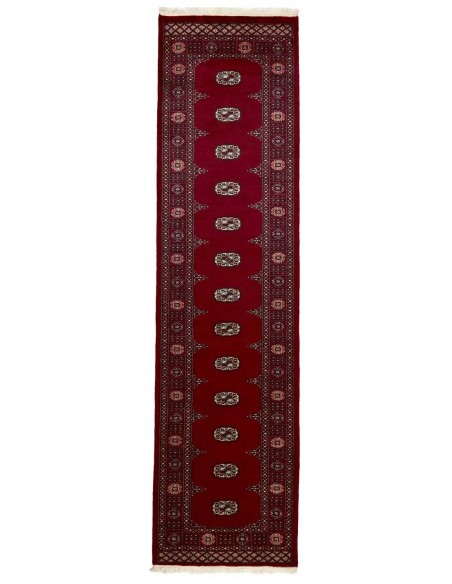 Hand made rug Bukhara fine Pakistan cm.81x307