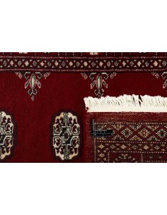 Hand made rug Bukhara fine Pakistan cm.80x304 2