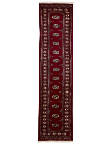 Hand made rug Bukhara fine Pakistan cm.78x319