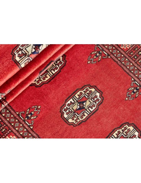 Hand made rug Bukhara fine Pakistan cm.77x426