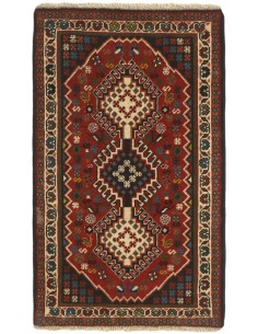 Hand made rug Yalameh Persia cm.60x98
