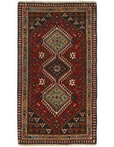 Hand made rug Yalameh Persia cm.61x109