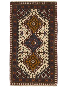 Hand made rug Yalameh Persia cm.62x106