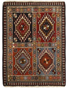 Hand made rug Yalameh Persia cm.63x82