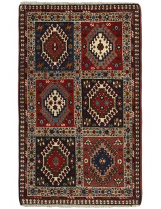 Hand made rug Yalameh Persia cm.64x103