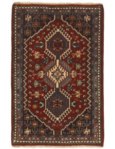 Hand made rug Yalameh Persia cm.61x91