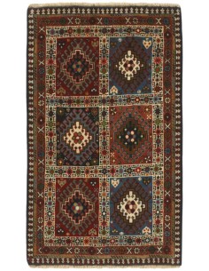 Hand made rug Yalameh Persia cm.62x102