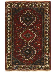 Hand made rug Yalameh Persia cm.82x124