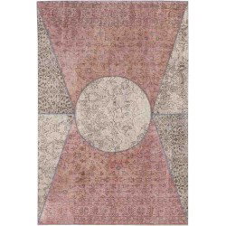 Carpet DA VINCI SITAP LILLA-GREY LANA geometrico da EUR 1415.2